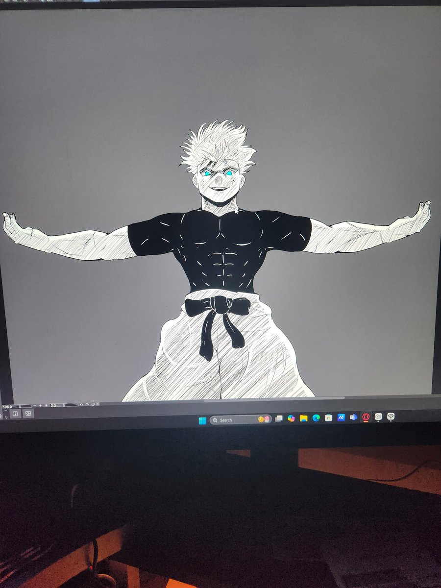 RVDesigns2003's tweet image. Update: I called my pookie bear and he wants the design to have the hollow purple so less work for me!! Can't wait to put this on a shirt