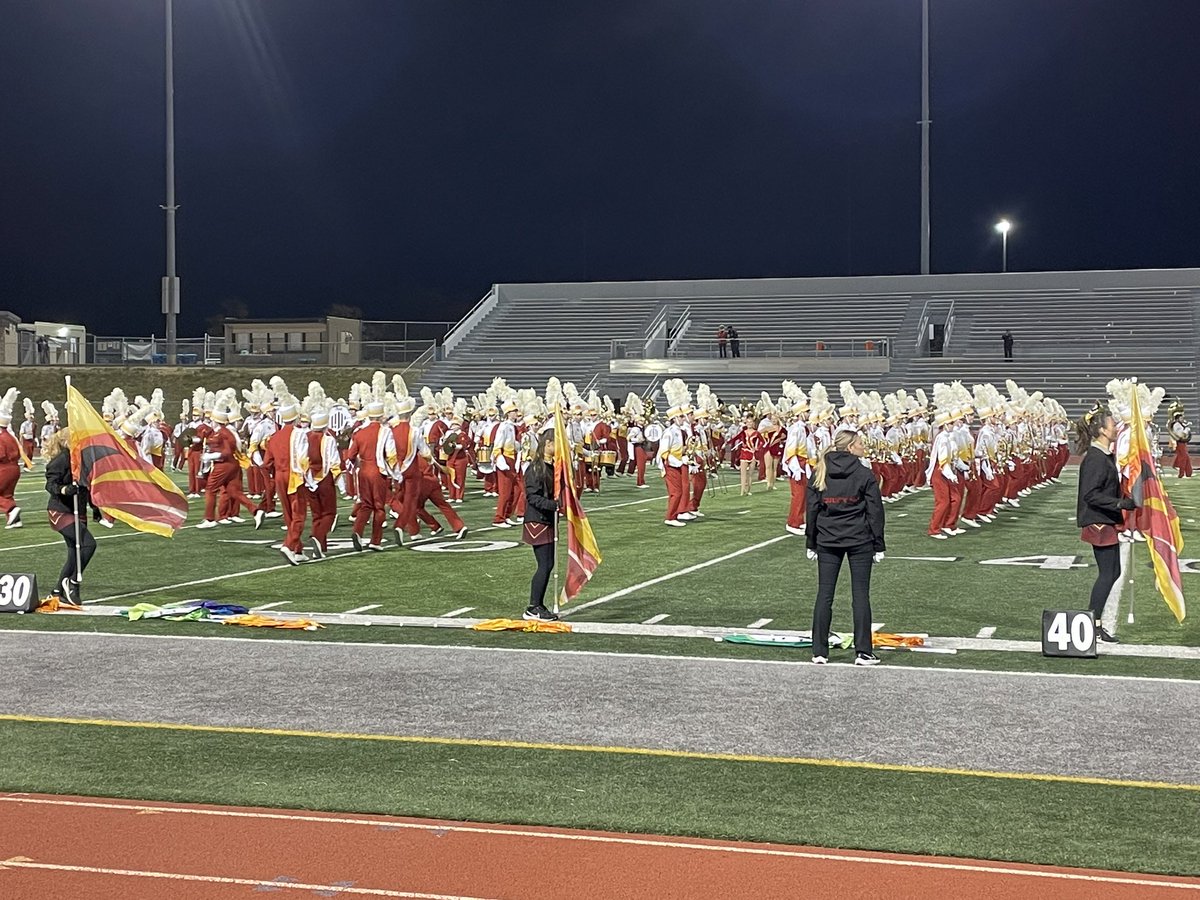 And now, the Iowa State University Cyclone Marching Band is on the field for their performance at #MMBC24