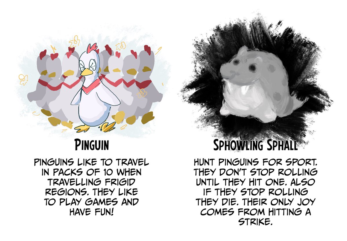 And their Pokédex entries probably would’ve looked like this