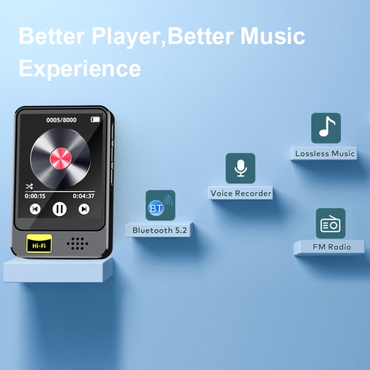 SunskyOnline's tweet image. MP3 / MP4 Music Player Bluetooth Radio E-book Playback Walkman
Shop Item #: TBD0605307001A
More information🔗bit.ly/4eIXpEG
#MasteringSoundQualityWalkman #LosslessMusic #DigitalAudioPlayer