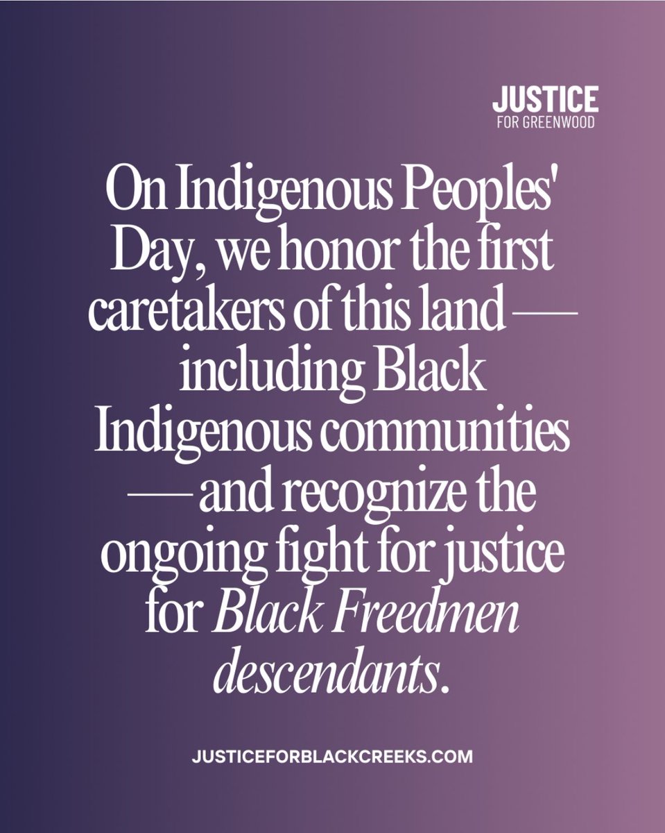 AmyEchos's tweet image. Indigenous Peoples Day includes our Afro-Indigenous and Black Indigenous kin. 

#IndigenousPeoplesDay