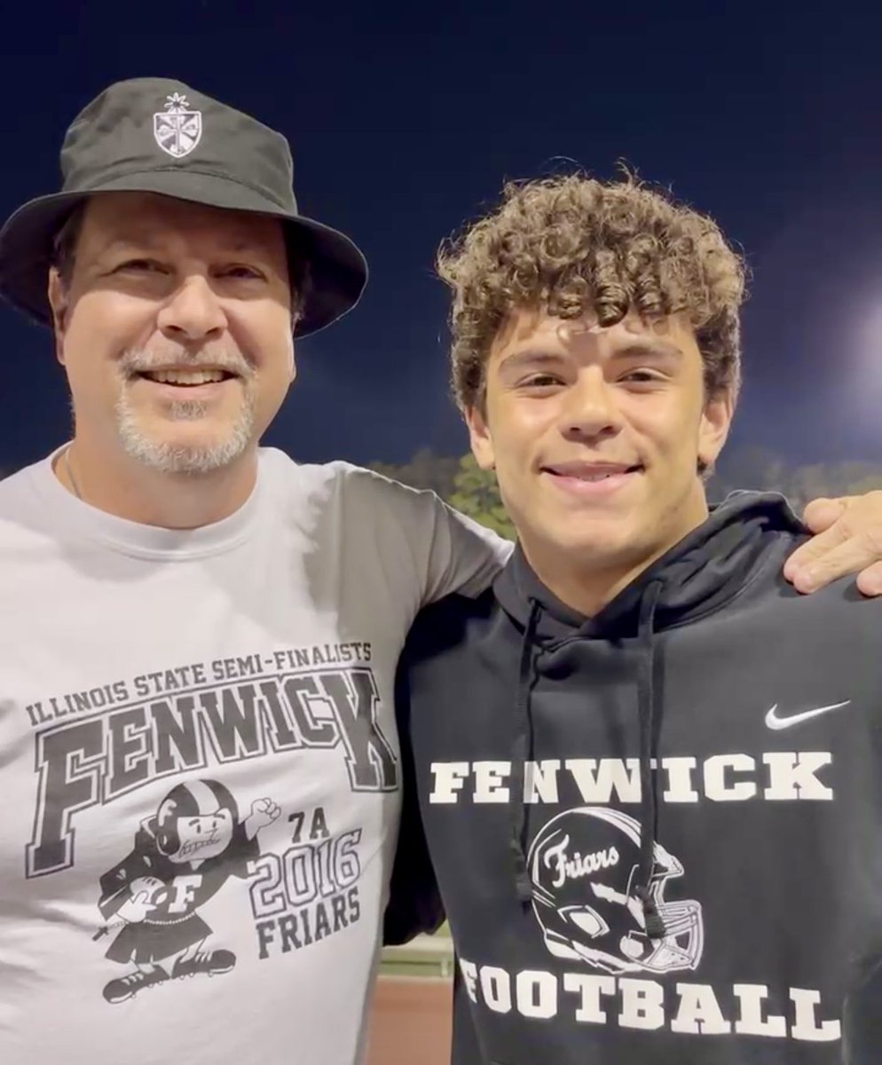 Mark🏈Vruno (@coachv_friars) on Twitter photo 👀 Saw this guy at the <a href="/FenwickFB/">Fenwick Football</a> - Benet game last Friday! Great to see u, <a href="/ElijahRomeus/">Elijah Romeus</a>, Fenwick Class of ‘24 & <a href="/ButlerUFootball/">Butler Football</a> 🏈 (His brother <a href="/EmmettRomeus/">Emmett Romeus</a> had a great game for the Friars!) 👀 Saw this guy at the <a href="/FenwickFB/">Fenwick Football</a> - Benet game last Friday! Great to see u, <a href="/ElijahRomeus/">Elijah Romeus</a>, Fenwick Class of ‘24 & <a href="/ButlerUFootball/">Butler Football</a> 🏈 (His brother <a href="/EmmettRomeus/">Emmett Romeus</a> had a great game for the Friars!)