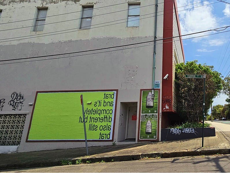 WarnerMusicAU's tweet photo. brat walls are back and it's completely different but also still brat 💚

SYDNEY
📍 Darlinghurst 135 Crown St
📍 Enmore 58 -76 Stanmore Rd

MELBOURNE 
📍 662 Lygon St Carlton North https://t.co/ybNAfEdDym