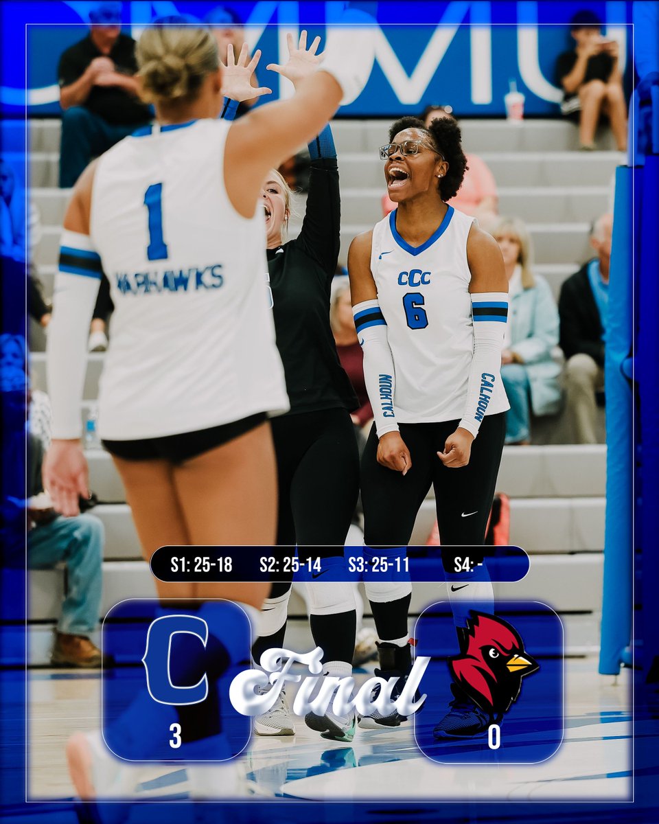 Dominated the court 🏐

#WarhawkNation