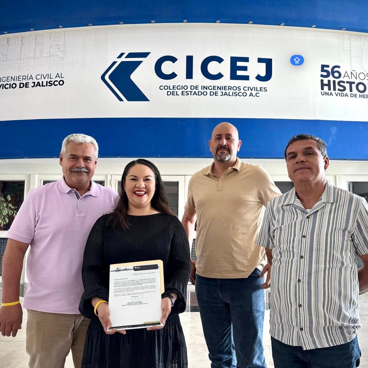ingmirnamis's tweet photo. 📣 Ya es oficial. Hemos recibido la constancia que me acredita como candidata a la presidencia del Colegio de Ingenieros Civiles del Estado de Jalisco, por la planilla amarilla.

Entusiastas y con un gran proyecto vamos con todo!! 💪

#YoConMIS💛
#UnColegioQueFortaleceAJalisco https://t.co/5c5yipLMKl