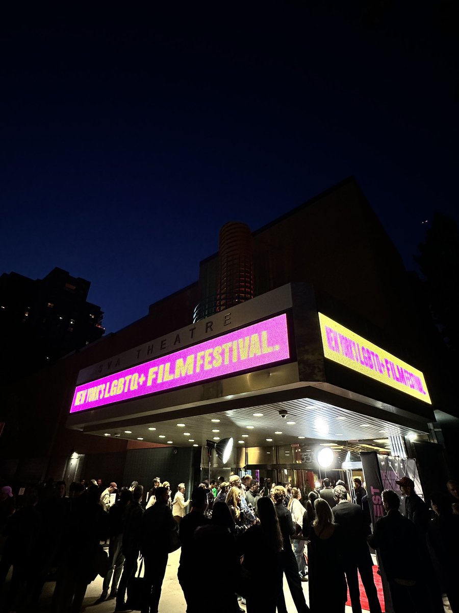 The 36th annual <a href="/NewFestNYC/">NewFest</a> is here, and I couldn’t be more excited to experience another year of incredible queer storytelling! 🏳️‍🌈 🎬 🏳️‍⚧️ #NewFest is not just New York’s largest presenter of LGBTQ+ film &amp; media; it’s also the biggest gathering of queer audiences in the city!