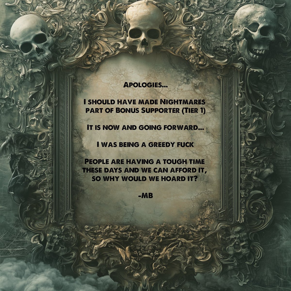 SwordAndScale's tweet image. I’m sorry 😢