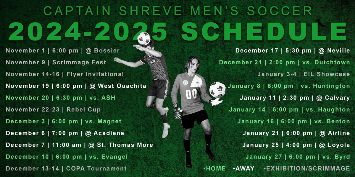 Capt Shreve Boys Soccer tweet media