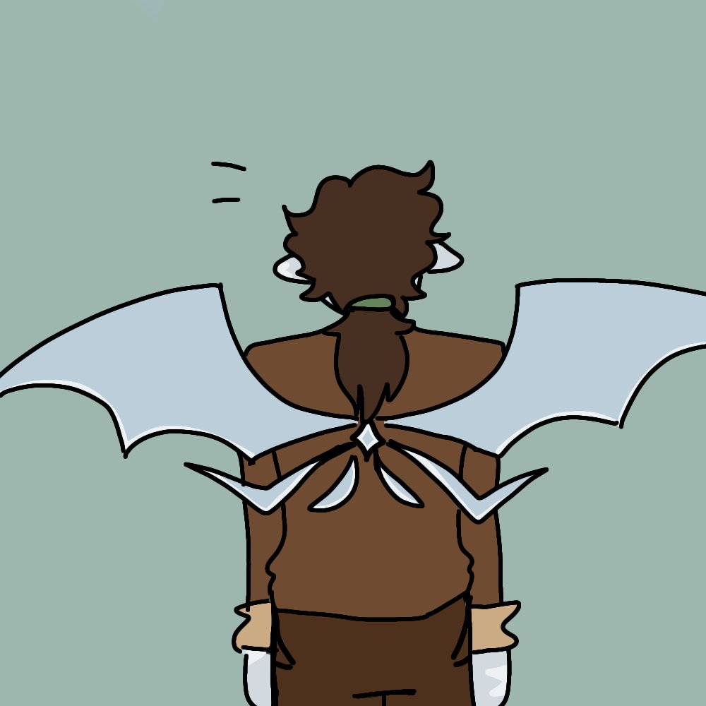 Scartober day 13: wings!

Had a lot of ideas, ended up with Vex Scar might redraw this ngl cuz it's kinda bad lol 
#gtwscar #GTWScartober