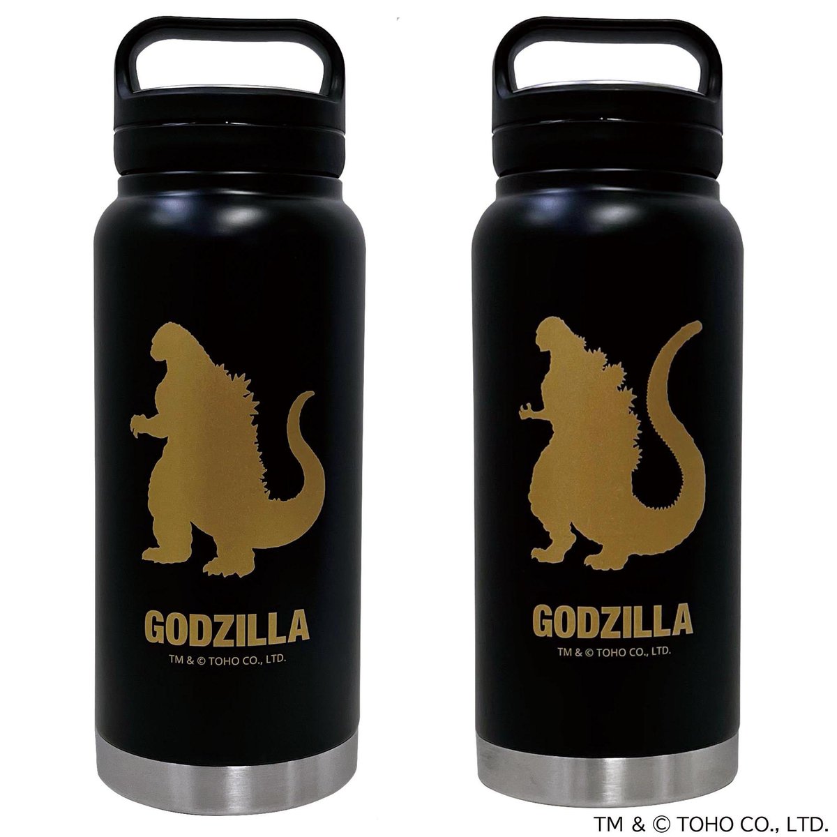 お知らせ】 #東宝ゴジラ新商品 ゴジラ＆怪獣がプリントされたボトルが