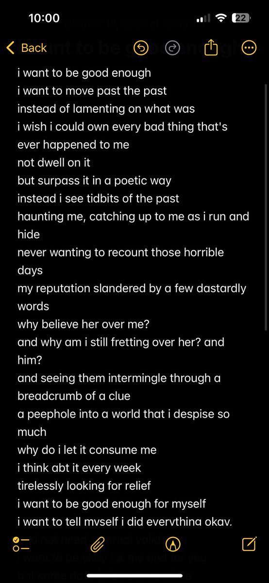 basicwitchhazel's tweet image. here's my semi annual self lamentation :')