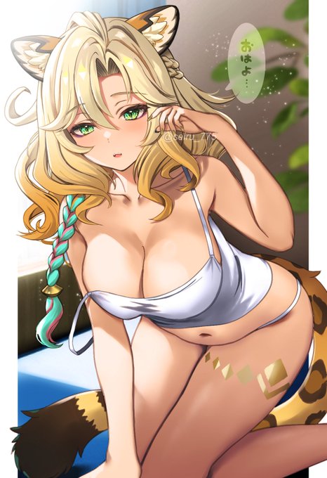 寝起きシロネン
#Gensinimpact #Xilonen 