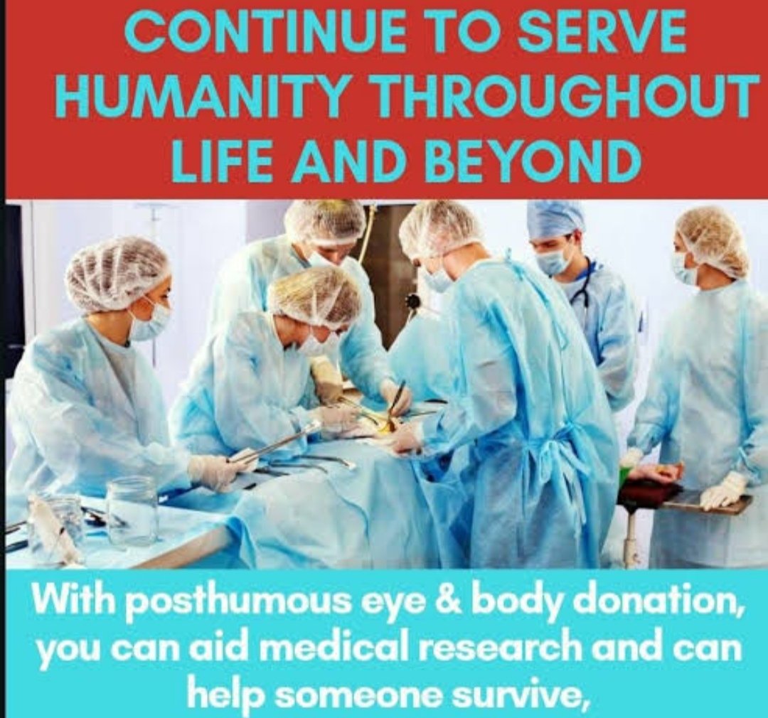 neha_educator's tweet image. When someone dies, we often say, “this person is no more.” but that is not the truth. Many Dera Sacha Sauda volunteers, by the inspiration of Saint MSG Insan, have pledged in writing to donate body posthumously. #LiveBeyondLife.