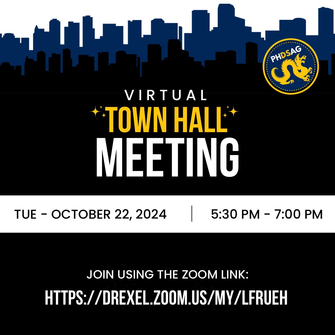 phdsag's tweet photo. Join us virtually this upcoming Tuesday Oct 22nd using the link: https://t.co/iVPIT3gR9t https://t.co/kIQ3CIm6N8