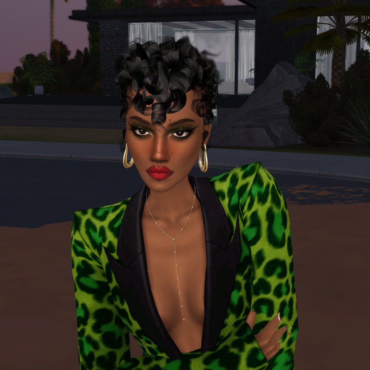 PalatialPixels's tweet image. Harley Quinn could Neva! Where's my Joker? #Sims4 #TheSims4