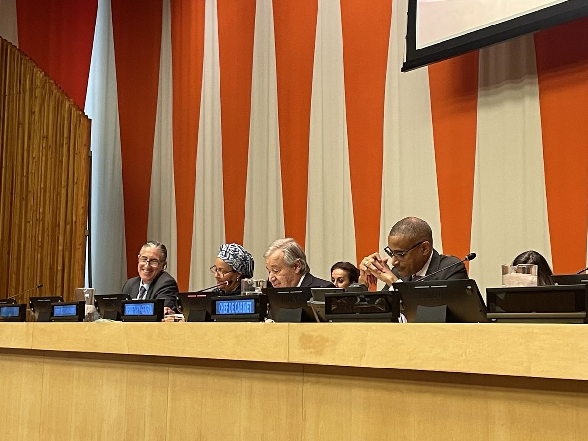 It is the time of the year where Resident Coordinators  from around the globe gather to reflect on push for SDGs acceleration amidst complexe global environment. Feel privileged to be part of the key highlights of today engagement with UN SG <a href="/antonioguterres/">António Guterres</a> <a href="/AminaJMohammed/">Amina J Mohammed</a>