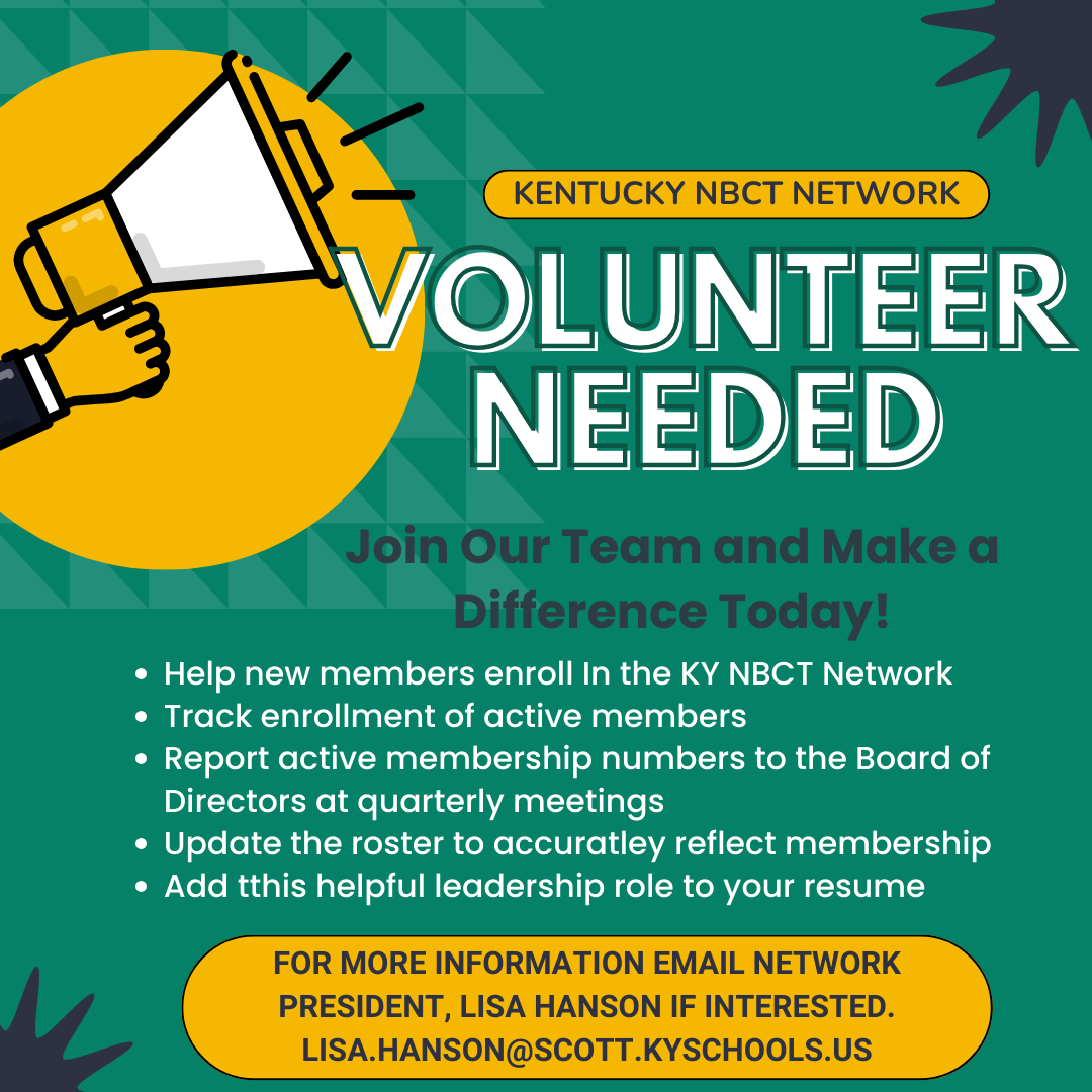 Kentucky NBCT Network tweet media