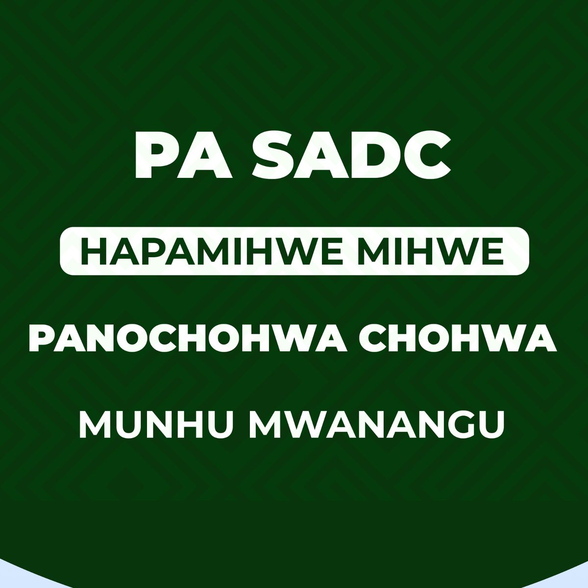 MulakazuvaL's tweet image. Pane vanga vasingatodi kuti vana veZimbabwe vave maSadc Chair.
Anyway, "no weapon formed against Zimbabwe🇿🇼🇿🇼  shall prosper" #ItWillNotWork
This statement really worked👇👇 @Gambakwe