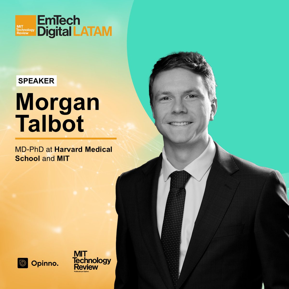 EmTechLATAM's tweet image. 🧠 Salud mental y tecnología de vanguardia 🚀
En #EmTechDigitalLATAM2024, el Dr. Morgan Talbot (Harvard Medical School &amp;amp; MIT) nos revelará cómo la IA está transformando la atención sanitaria mental.
📅 Fecha: 24 de octubre de 2024.
🎟️ Compra tu entrada en: emtechlatam.com