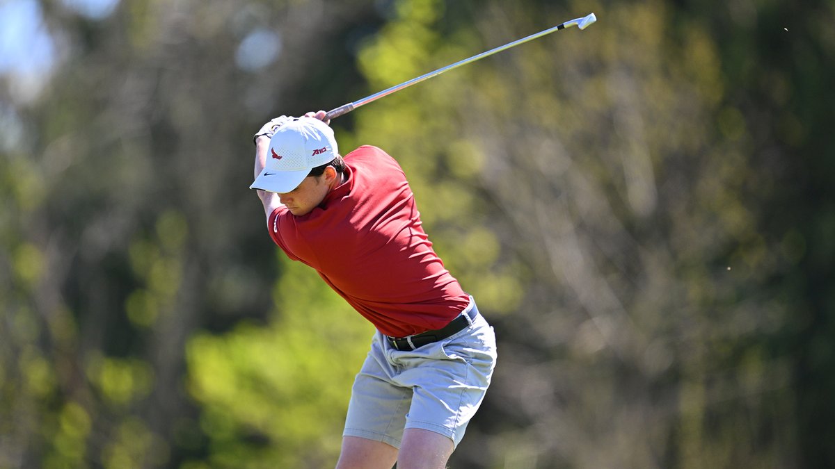 Recap: Led by Keller Mulhern and Christian Matt,  Saint Joseph's  is in fifth place after Monday's opening two rounds of the Georgetown Intercollegiate. #THWND 

✍️ sjuhawks.com/news/2024/10/1…