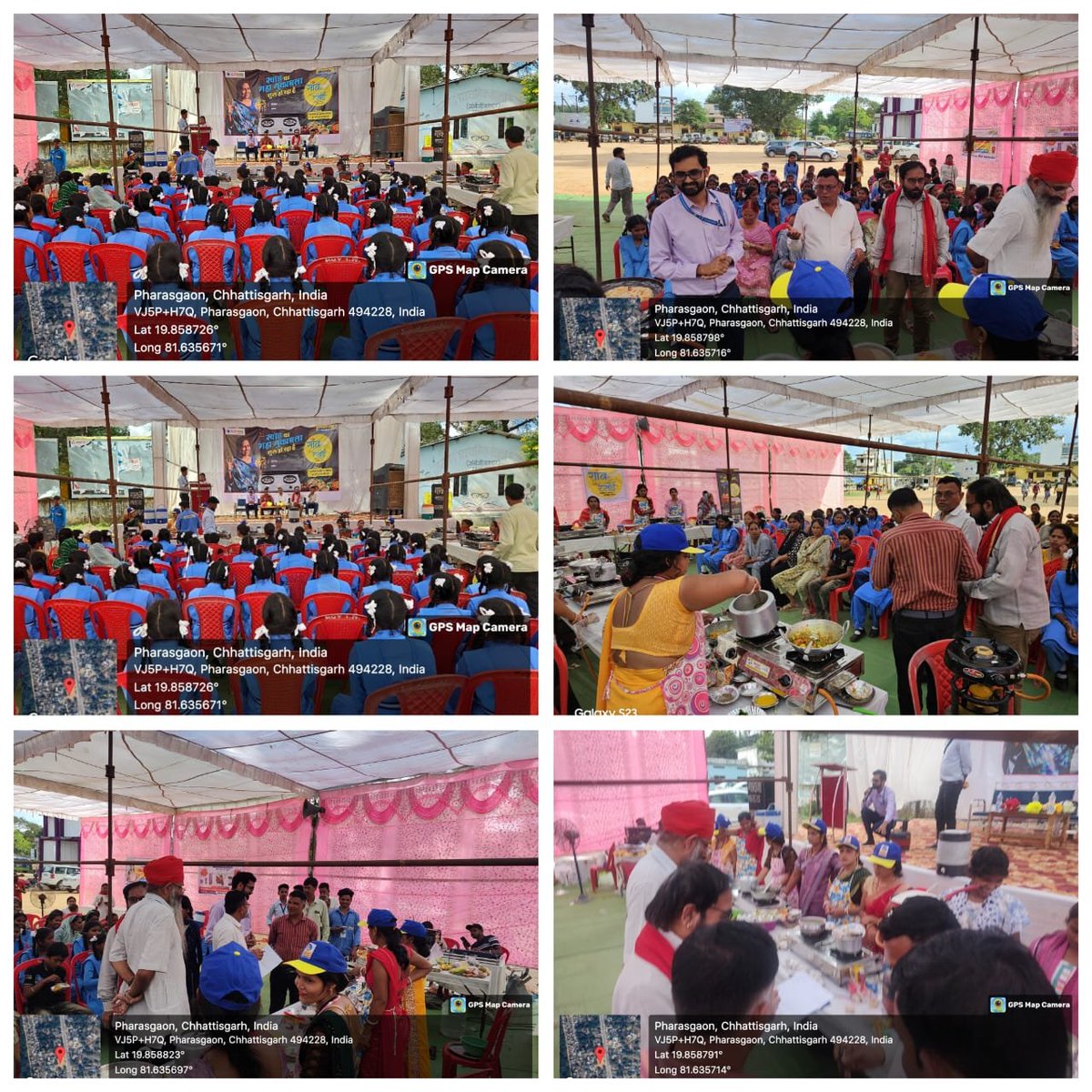 BpclRaipur's tweet photo. *गांव की रसोई* - A cookery competition event was conducted at Pharasgaon, district - Kondagaon in Bastar region in presence of local Panchayat authorities &amp; teachers in Bhilai SA under Raipur LPG Territory. The event got wide media coverage. https://t.co/mTJilfHfgm