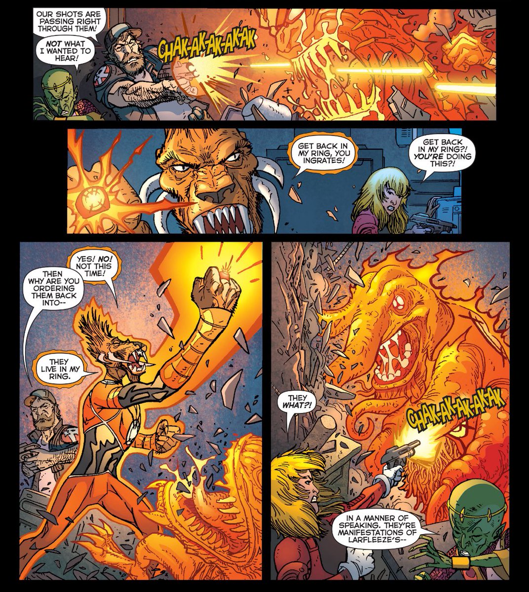 chelsdaniel280's tweet image. #TodayILearned: Larfleeze is not always in control of his ring’s constructs.
(Threshold #2 - “Crime with Orange” - Keith Giffen, Scott Kolins, John Kalisz, and Dave Sharpe)
#OrangeLantern #Larfleeze
#Threshold #New52 #dccomics