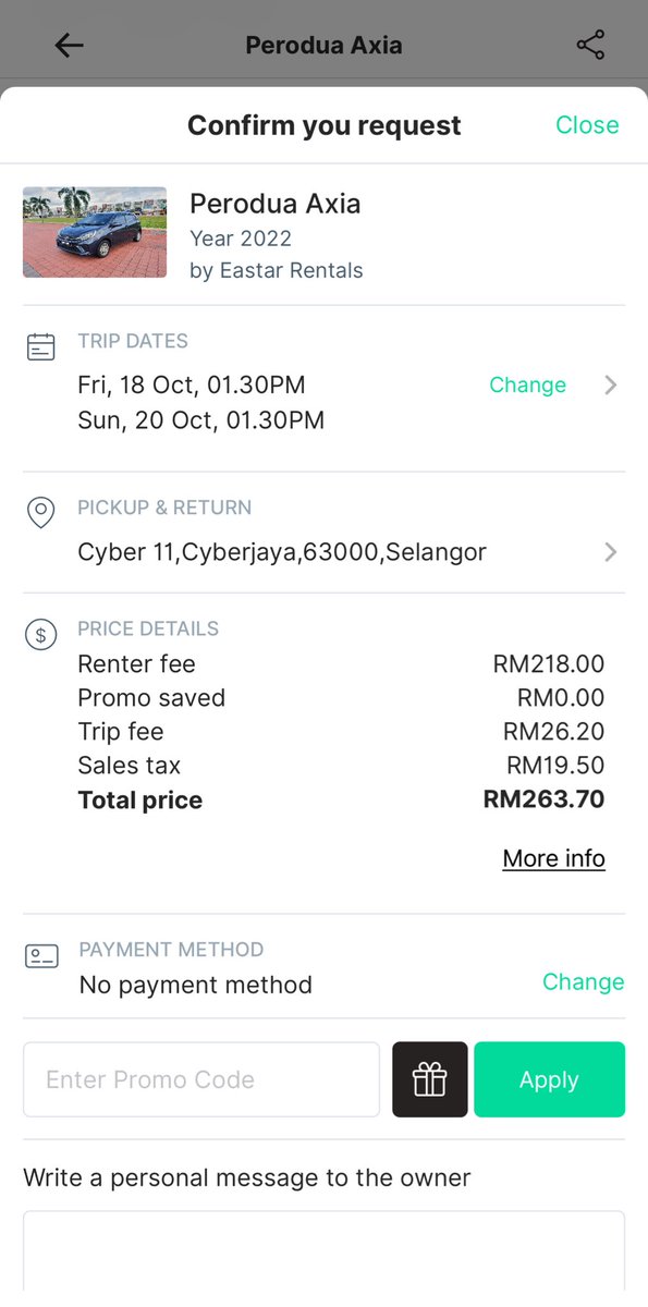 Moovby's tweet photo. @nurunnady Hi Neddy👋🏻

Jangan pening-pening 🫨. Sewa je dengan app Moovby. Swipe and tekan-tekan je dah dapat kereta sewa 🤳

Flexible pulak tu! Boleh adjust sendiri berapa lama nak sewa. https://t.co/i9zJ4bDkea