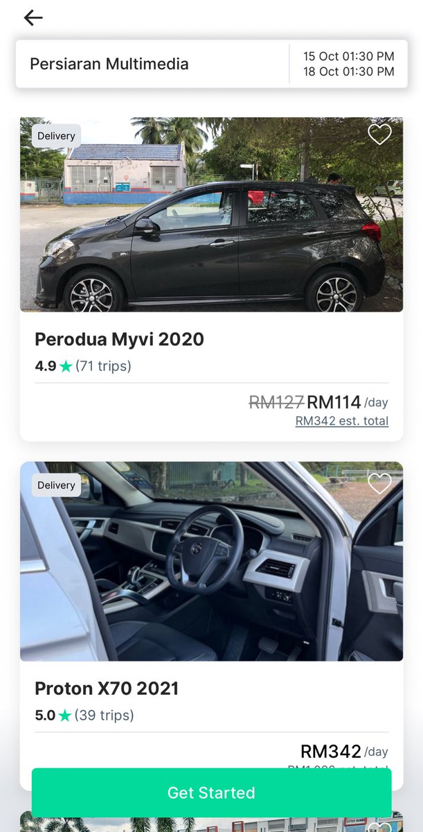Moovby's tweet photo. @nurunnady Hi Neddy👋🏻

Jangan pening-pening 🫨. Sewa je dengan app Moovby. Swipe and tekan-tekan je dah dapat kereta sewa 🤳

Flexible pulak tu! Boleh adjust sendiri berapa lama nak sewa. https://t.co/i9zJ4bDkea