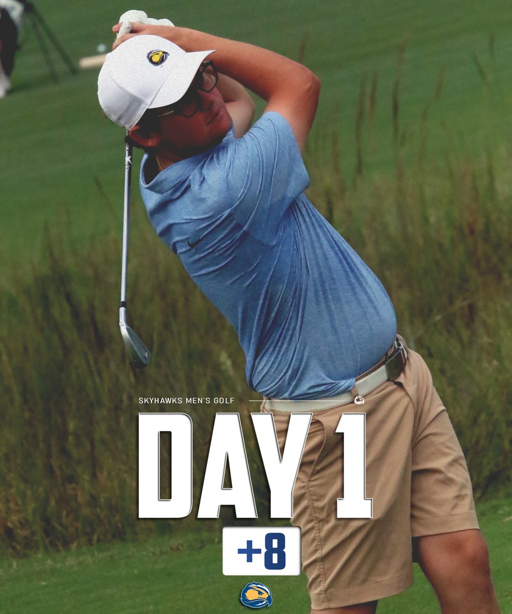 Round one score before inclement weather suspended play.

#ToTheTop