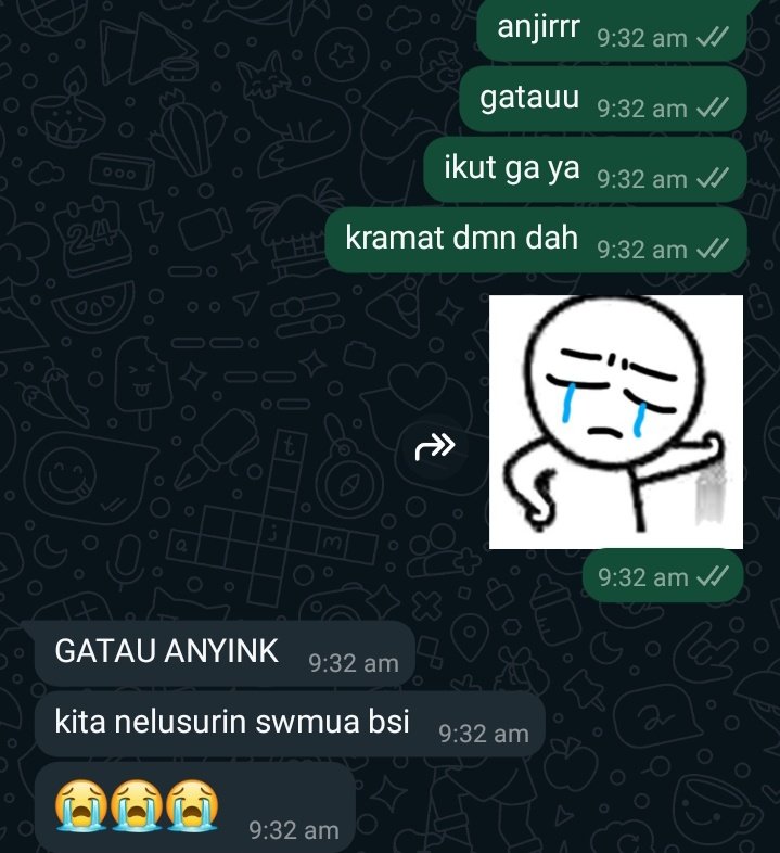 linesstudy's tweet image. pov: elu kuliah di universitas yang banyak cabang nya