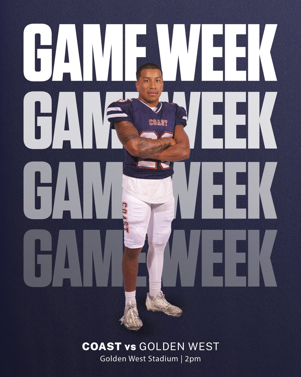 WEEK 6 @ GOLDEN WEST🏴‍☠️
#gocoast #ridethewave #setsail