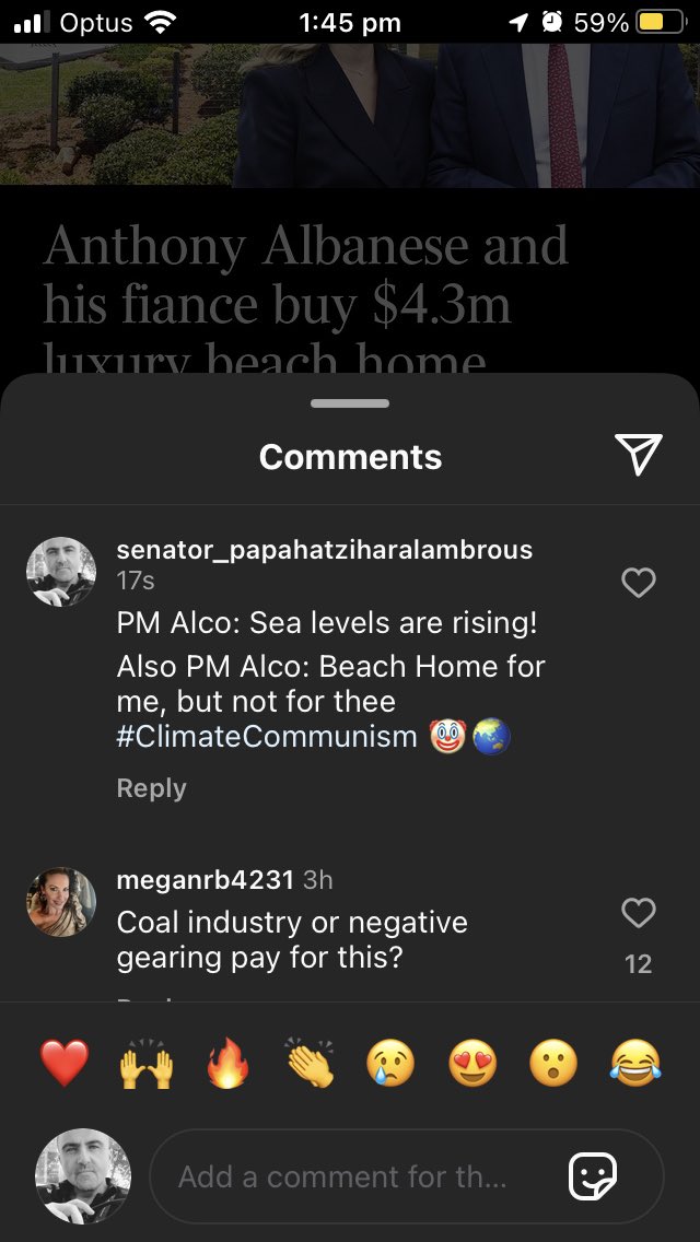 Takin_Thepis_s's tweet photo. PM Alco: Sea levels are rising!
Also PM Alco: Beach Home for me, but not for thee #ClimateCommunism 🤡🌏 https://t.co/uiii9t9Zln