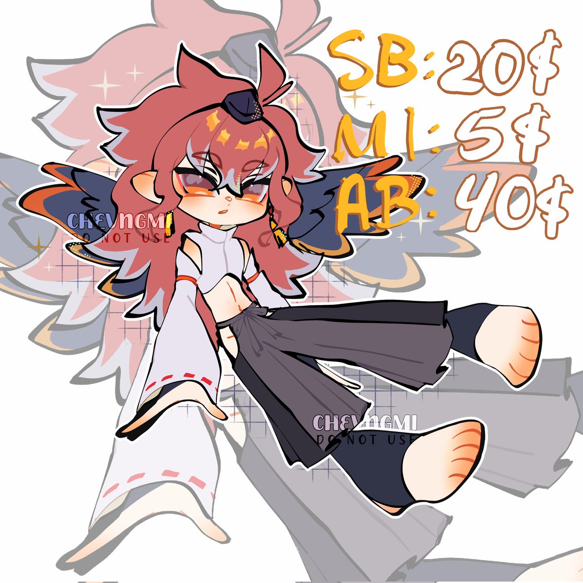 chevngmi's tweet image. 👺Tengu Adopt 

Paypal &amp;gt; Mixed offers

PayPal only (or mxn)

#ChibiAdopt #ChibiAdoptable #Adopt #Adoptable #Adoptables #Adopts #Humanoid #OTA #UFO #UFS #イラスト #rkgk #Art