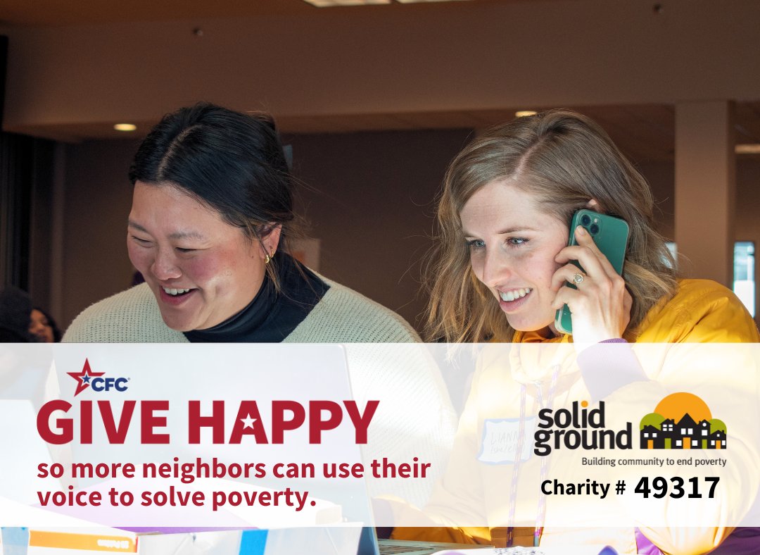 Through the Combined Federal Campaign, Federal employees &amp; retirees go beyond their call to public service by contributing to the thousands of charities that work to improve the quality of life for all. GIVE HAPPY at GiveCFC.org using charity code 49317.