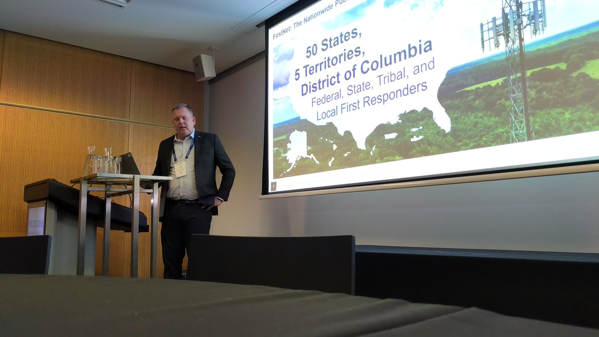 #CommsConnect <a href="/TCCAcritcomms/">TCCA</a> workshop provides update on #Missioncritical #broadband service in #USA by #brianhobson from <a href="/FirstNetGov/">FirstNet Authority</a>