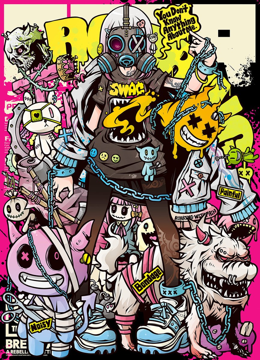 「ROARING 」|Project.C.K.のイラスト