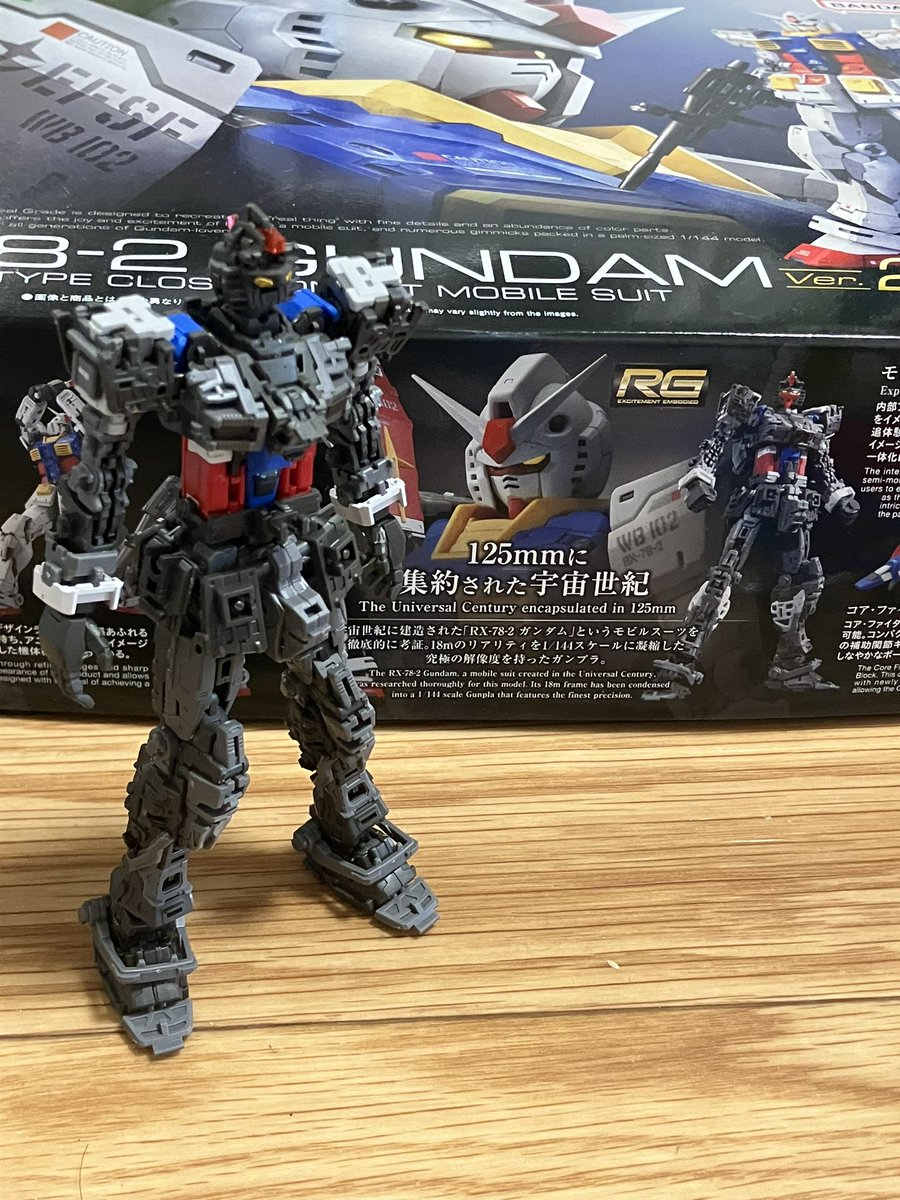 p30qb's tweet photo. うつ気味でTwitterから遠ざかりまくってたんですが、実は発売日に買えてしまって。
初代よりマッチョな感じもいいです
自分勝手ですみません
うつ脱してなくてもこれだけは組めました https://t.co/7sBNuekcVw
