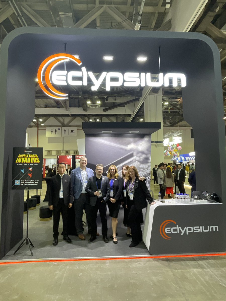 eclypsium's tweet photo. Day 1 of GovWare  in Singapore is off to a great start! Stop by booth M16 for a demo of our supply chain security platform. #sicw #supplychain #govware https://t.co/B0JGs7HJV7