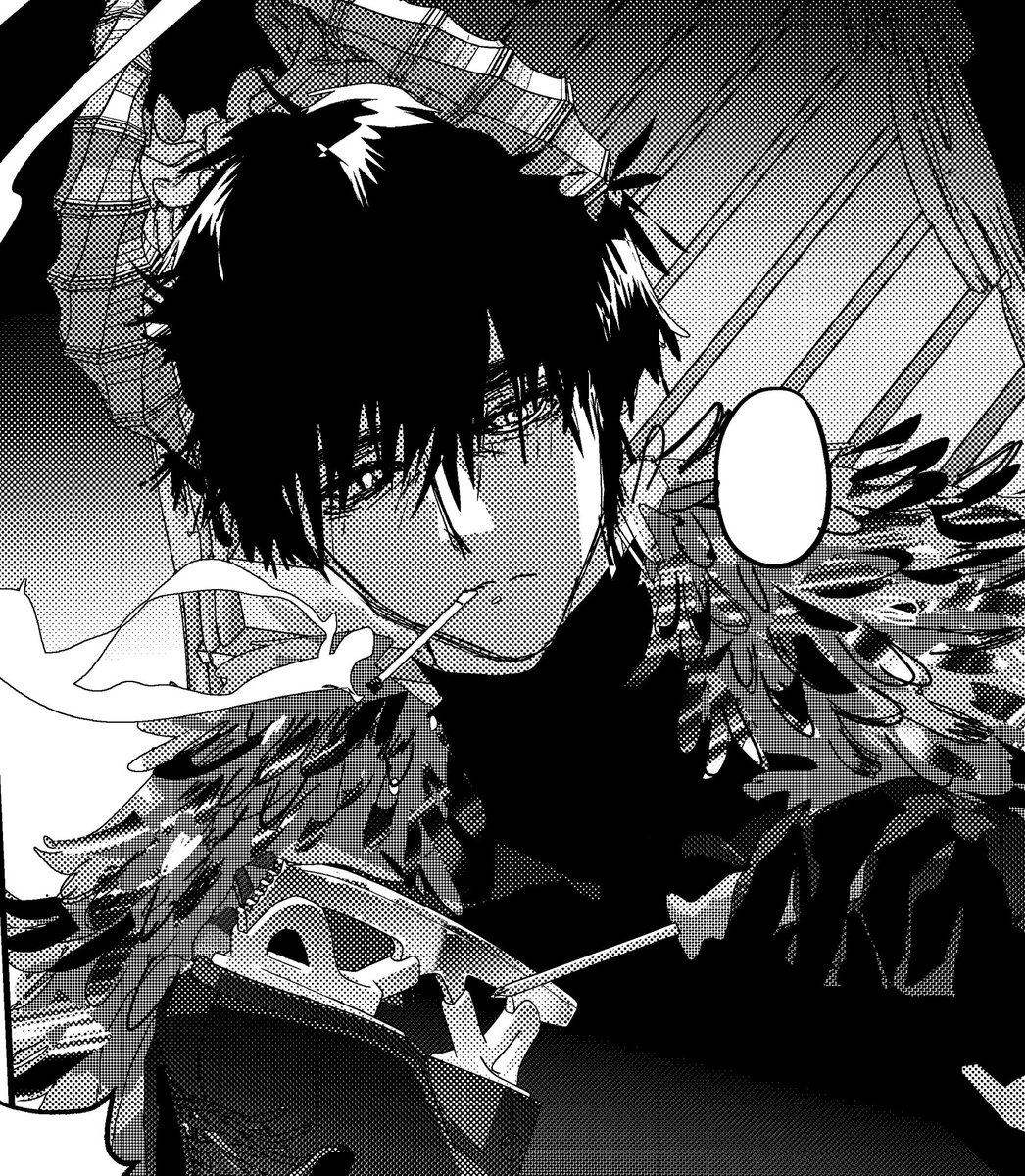 今月は「メダリスト」ではなく「氷焔の獣」を掲載します。 本編は来月