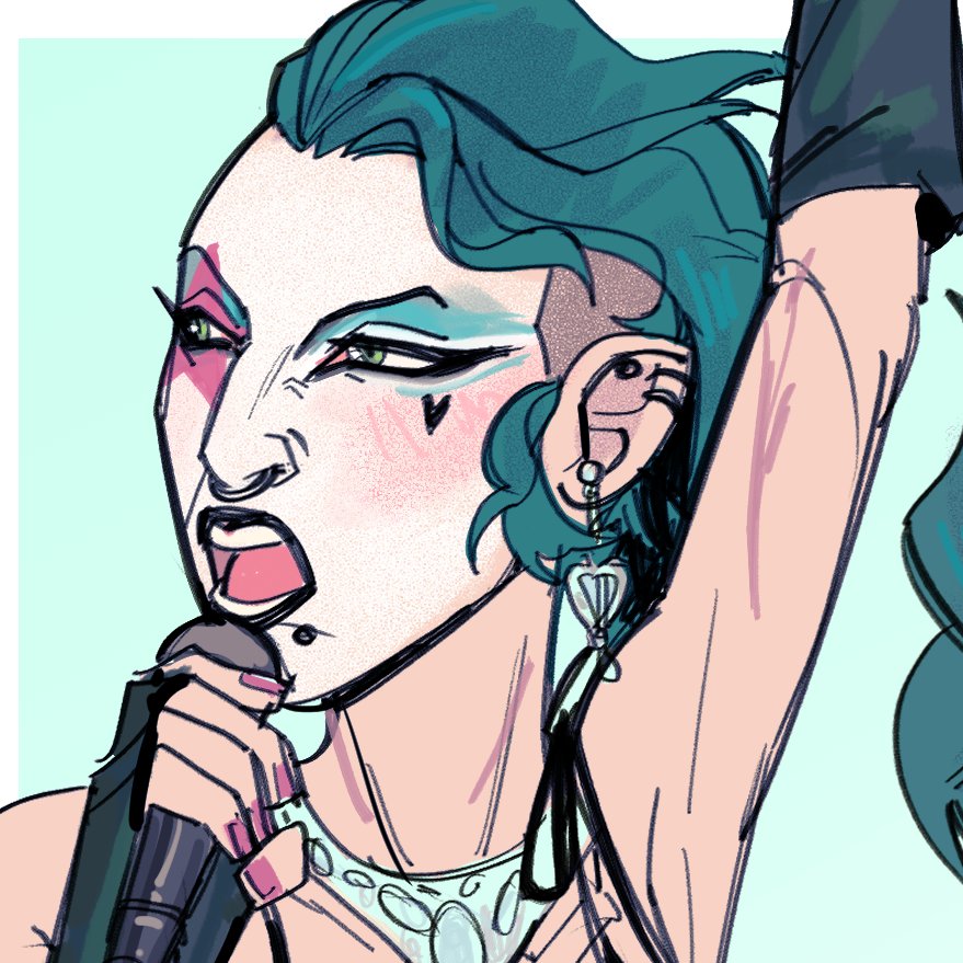 Your favourite bard's favourite bard 🎶💕

Please I beg we all draw our OCs / bards as Chappell Roan, IT'S SO FUN!

#dndart