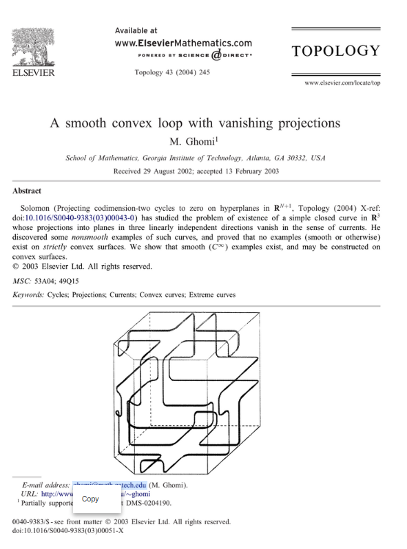 what about a 1-page paper where the only text is in the abstract?