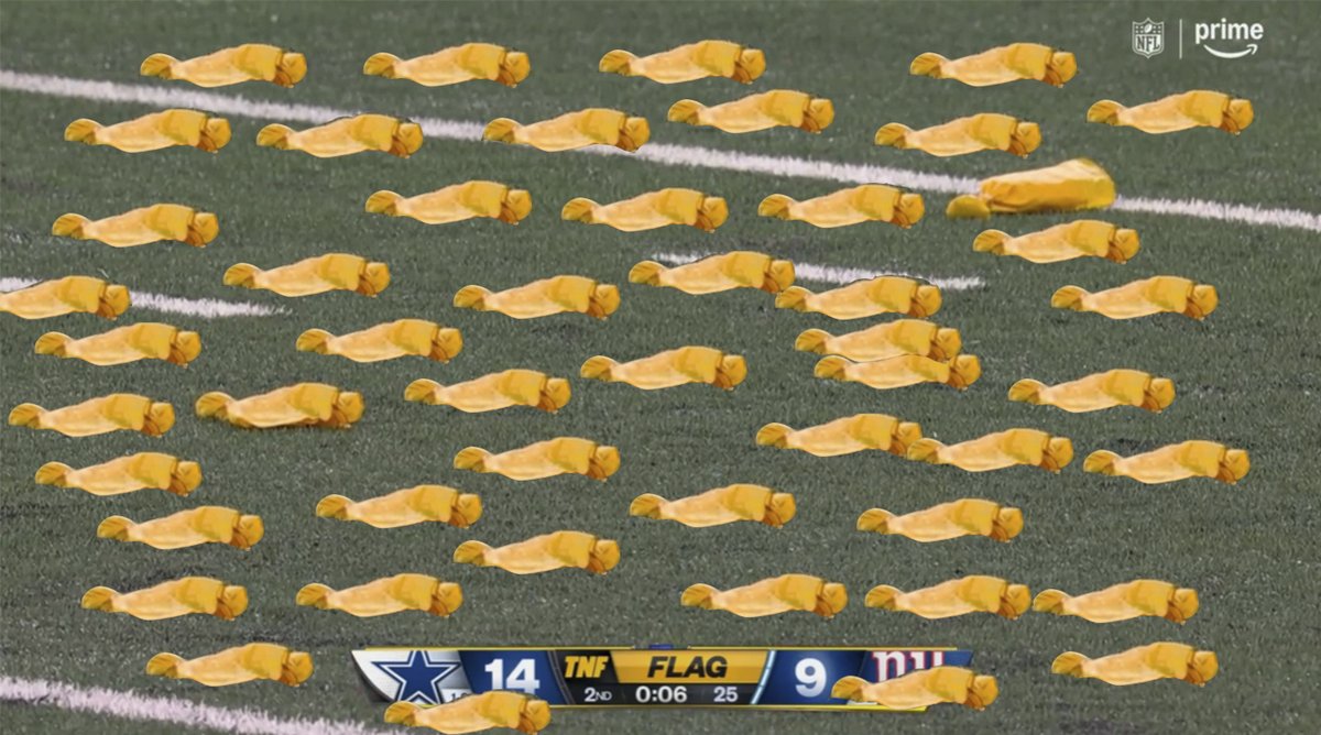 DraftKings's tweet image. Monday Night Football be like