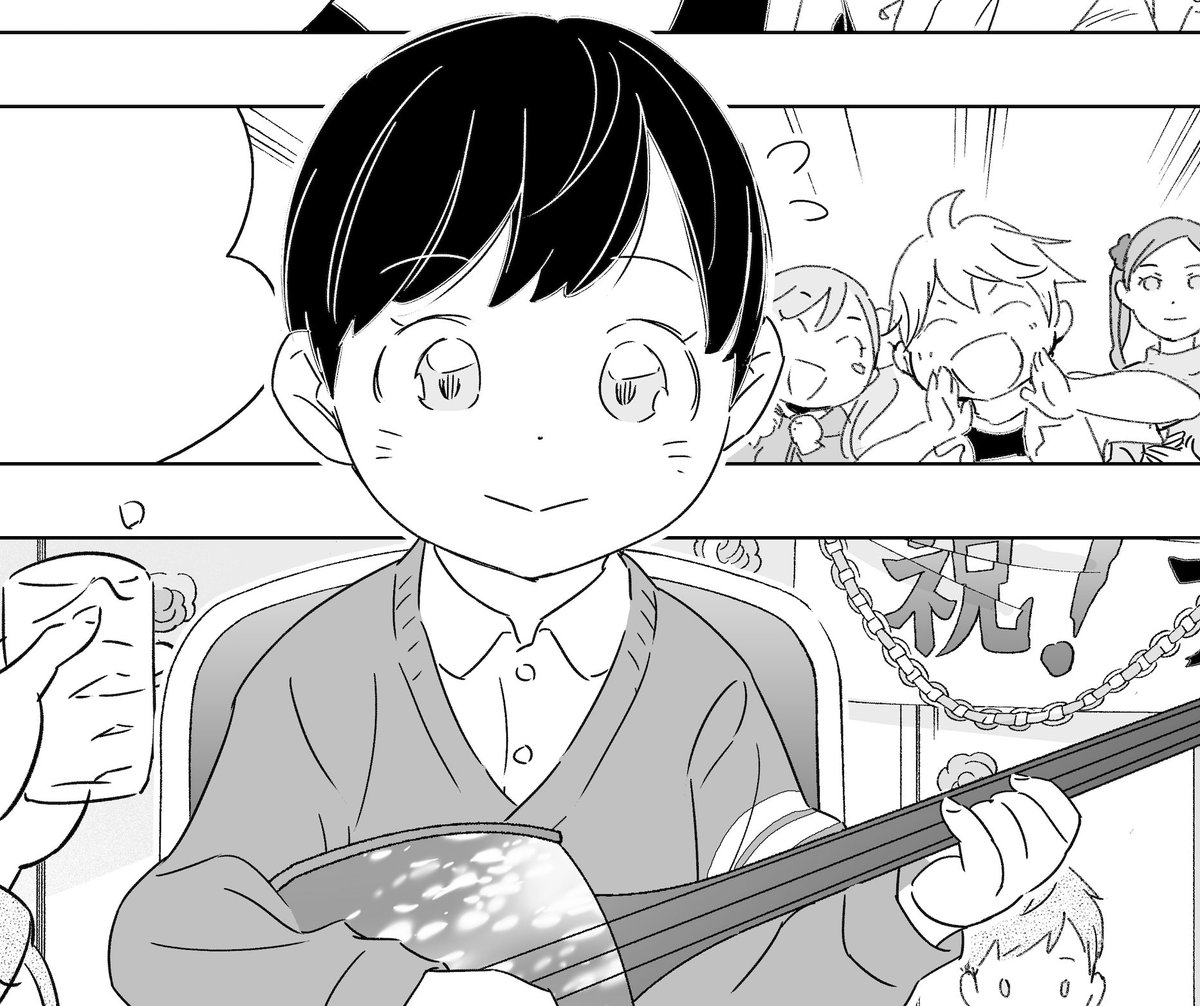 今、完成しました〜〜〜
21話月末お会いできるのが楽しみです!!
スタッフさん、ヘルプさんお疲れさまでした!!。。しん
#めんこい一星くん百面相
#髪を切りに来ました 。
#美容師の父と声を出すのが苦手になった息子が離島留学して一緒に暮らすだけのお話
#メロディ 