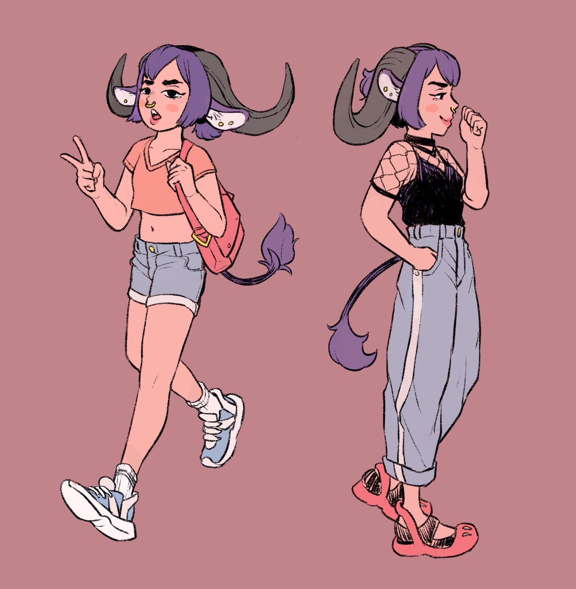 Adrian Ricker (@adrianricker) on Twitter photo Revisiting an old OC Revisiting an old OC