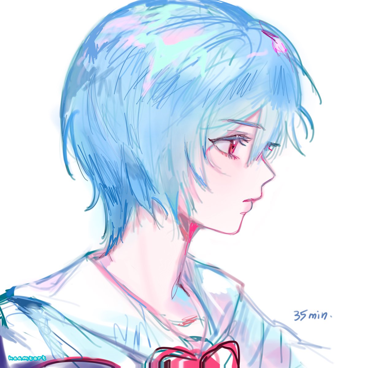 been rewatching eva #reiayanami #rkgk