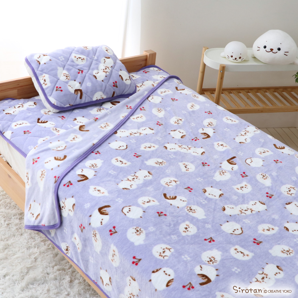 💞しろたんのあったかアイテムでこの冬もぽかぽか💞

オシャレな色がかわいい しろたん&シマエナガのあったかアイテムだよ♪

■しろたんシマエナガくるっと膝掛け
■しろたんシマエナガ寝具
(敷きパッド/大判毛布/ハーフ毛布/枕パッド/膝掛け)

ネットショップはこちら▼
https://t.co/wMOQJqql21 