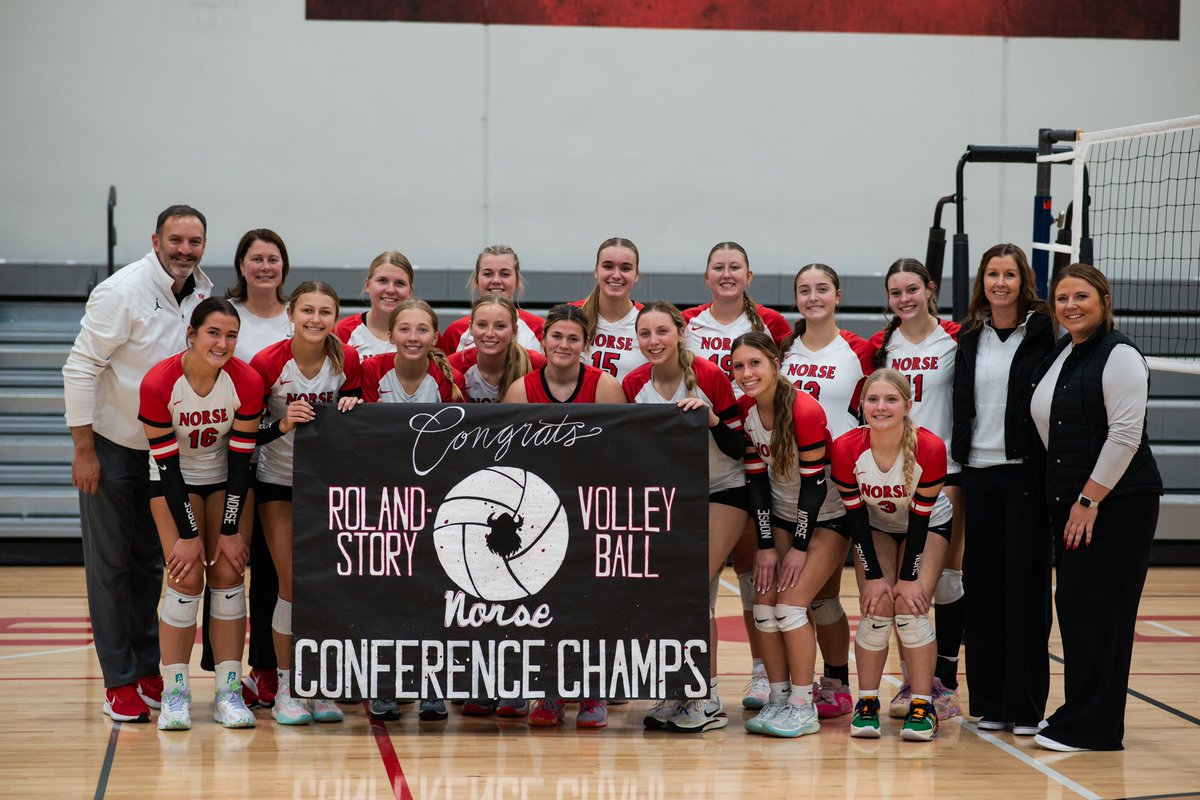 RSVB (@rsvb_volleyball) on Twitter photo 🏐HOIAC Conference Champs🏐
Roland-Story Volleyball
8-0 in conference
25-4 overall
<a href="/RS_Norsemen/">Norsemen Athletics</a> <a href="/RS_ThorsDen/">Thor's Den</a> 🏐HOIAC Conference Champs🏐
Roland-Story Volleyball
8-0 in conference
25-4 overall
<a href="/RS_Norsemen/">Norsemen Athletics</a> <a href="/RS_ThorsDen/">Thor's Den</a>