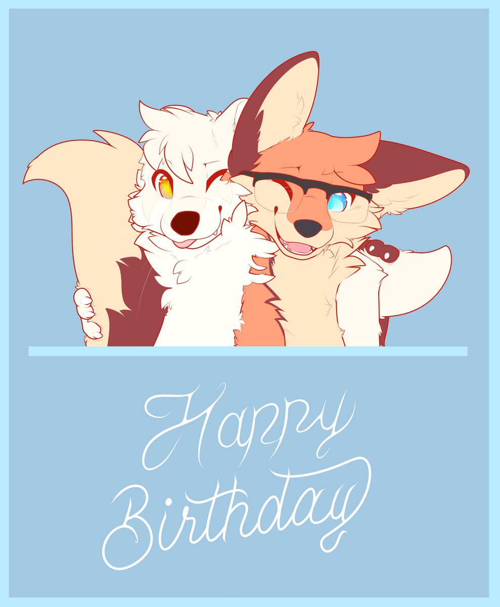 ACK!!! I FORGOR TO POST THIS!!!

HAPPY FETUSDAY to <a href="/ginja_K_ninja/">gingy_K_fox - (Comms closed)</a> love ya bro! keep being awesome and stop breaking your wrist! &gt;:L