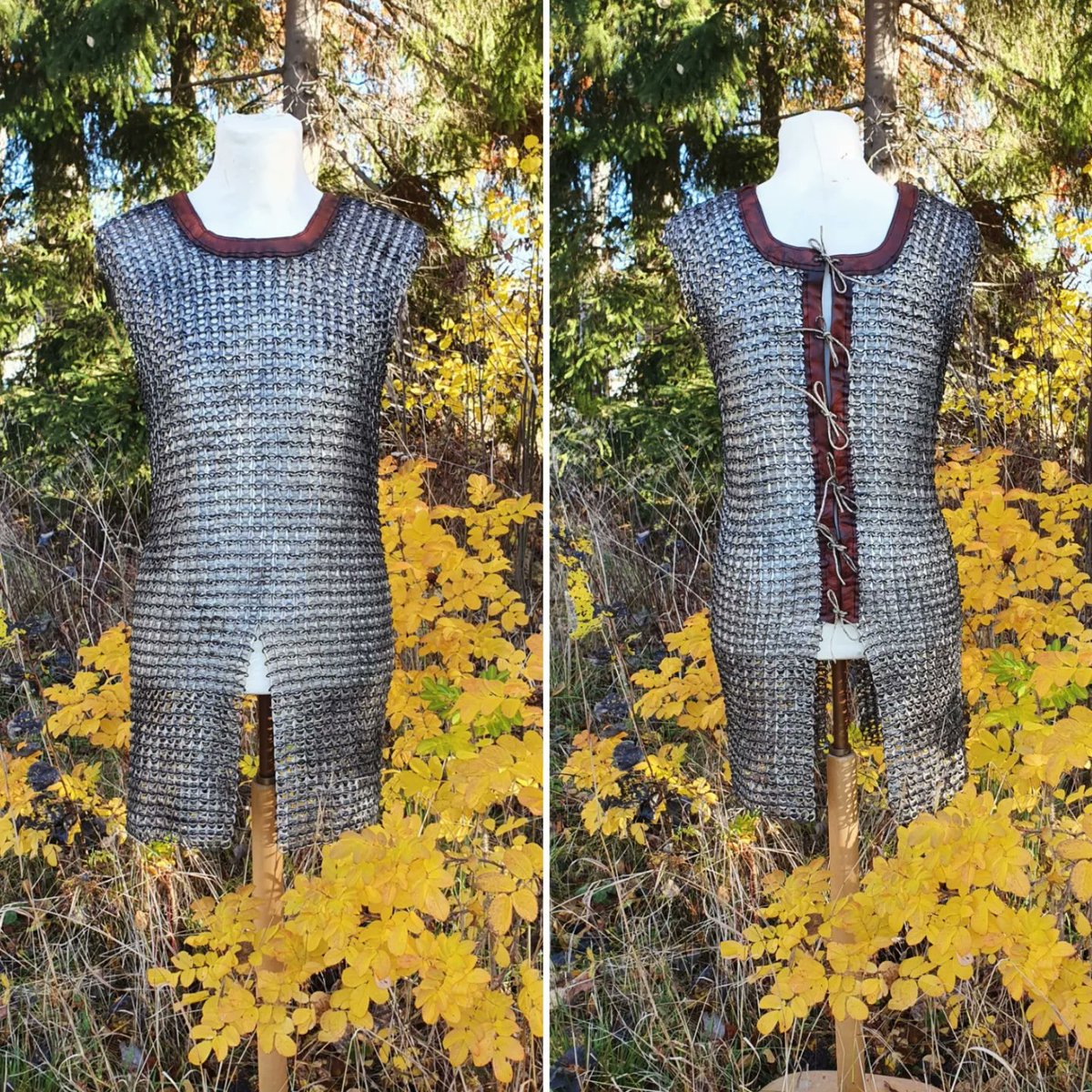 KajBergs's tweet image. chainmail done!! 2500 can tabs, collected by friends and bought recycled, all connected by hand over the last year. extremely happy with the result!
