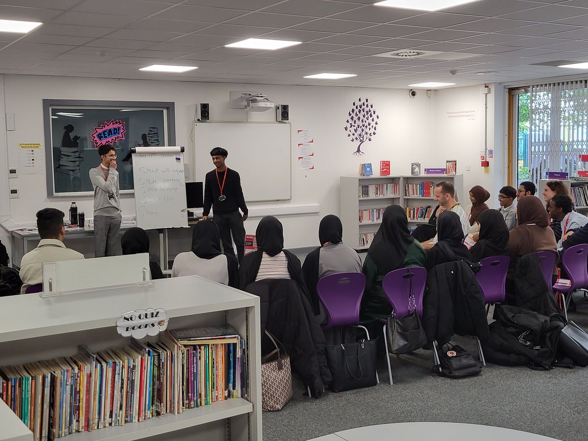 On Fri 11th Oct, Year 12 students participated in a Talk About Communications workshop, delivered by Talk the Talk. They developed their oracy and public speaking skills. Well done to all students for excellent engagement in the session! #education #oracy